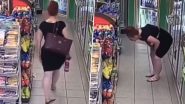 हाथ की सफाई! स्टोर में महिला ने बड़े ही शातिराना तरीके से की चोरी, अपने कपड़े के भीतर कुछ इस तरह से छुपाया (Watch Viral Video)